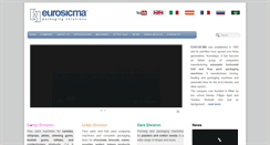 Desktop Screenshot of eurosicma.it
