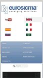 Mobile Screenshot of eurosicma.it