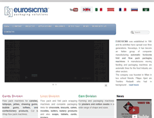Tablet Screenshot of eurosicma.it